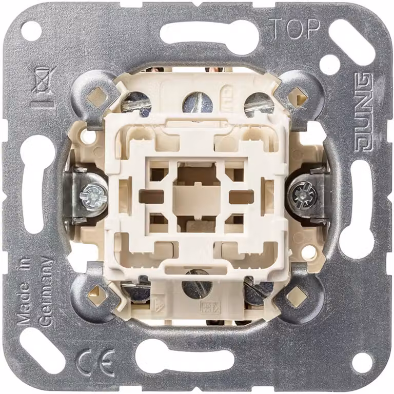 Interruttore a bilanciere Jung, 20 poli, 250 V CA, tipo a croce 507-20U