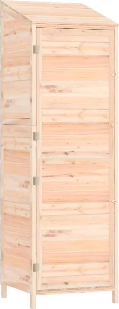 Capanno da Giardino 55x52x174,5 cm in Legno Massello di Abete
