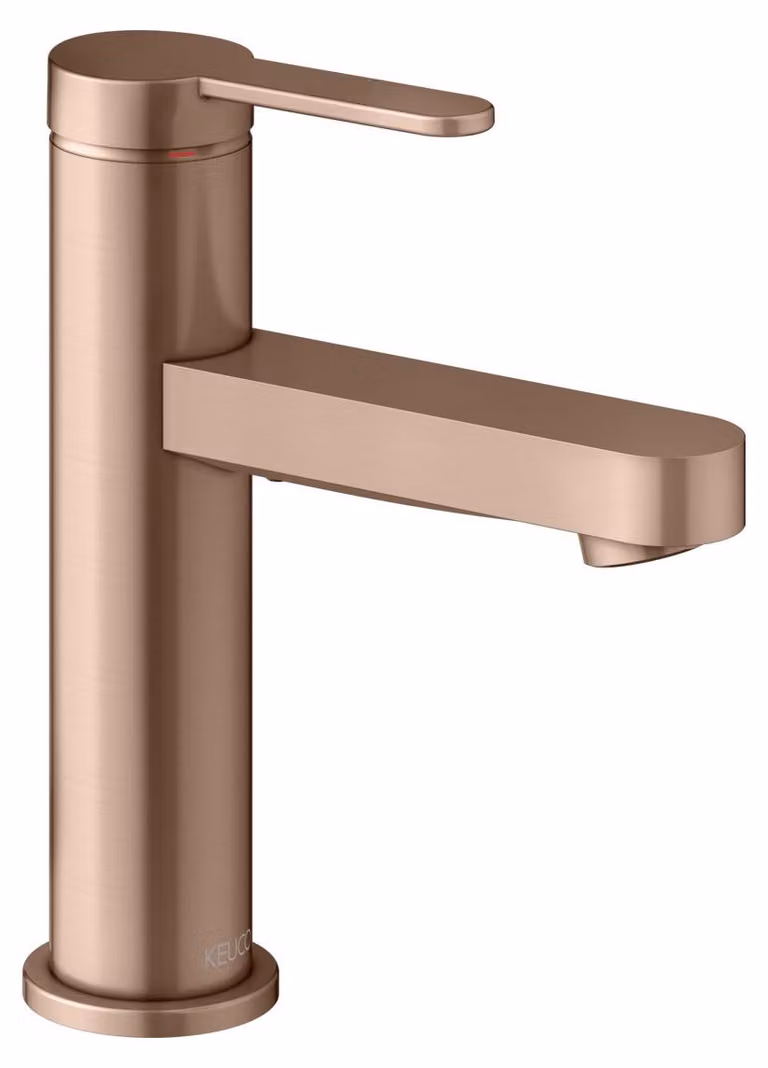 KEUCO IXMO Flat Mitigeur monocommandé pour lavabo 100, sans vidage à tirette, saillie 109mm, 59502293100, 59502293100