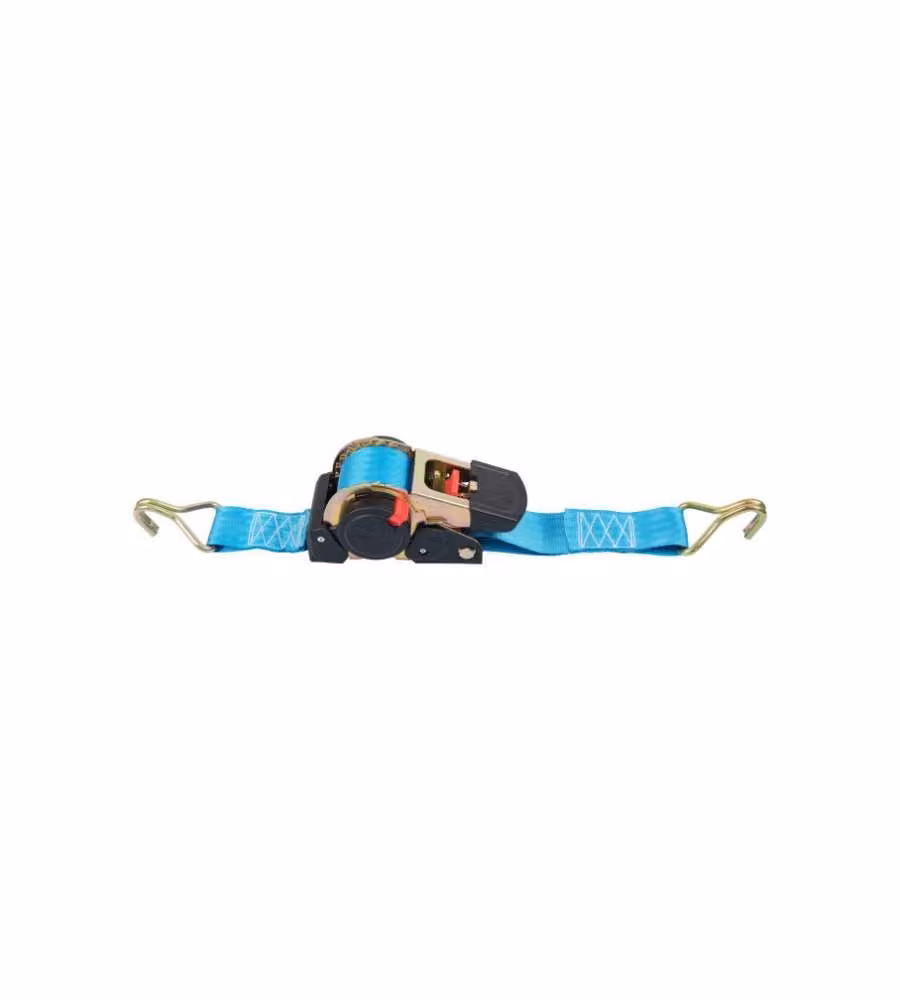 Cinghia di ancoraggio 1500 kg. 50 mm. x 3 mt. con tenditore automatico a cricchetto