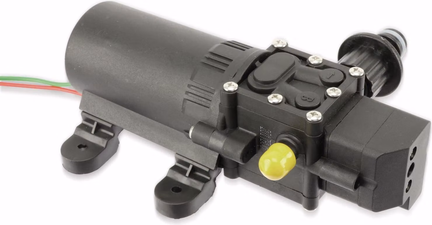 Pompa per acqua ad alta pressione WP-165, 12 V, 6 l/min.