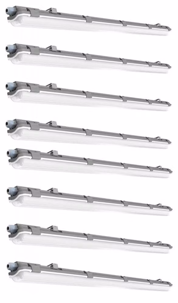 Set da 8 lampade a LED per vasca, 1700 lumen, bianco freddo, L 66,6 cm, VT-6029