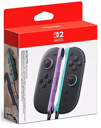 Controller Wireless Nintendo Switch Joy-Con Nuovi Colore Viola e Verde con Connessione Bluetooth