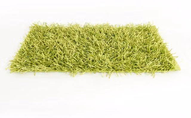 Tappeto Shaggy Biancheriaweb per Cucina e Salotto, Verde acido, L 140 cm x P 200 cm