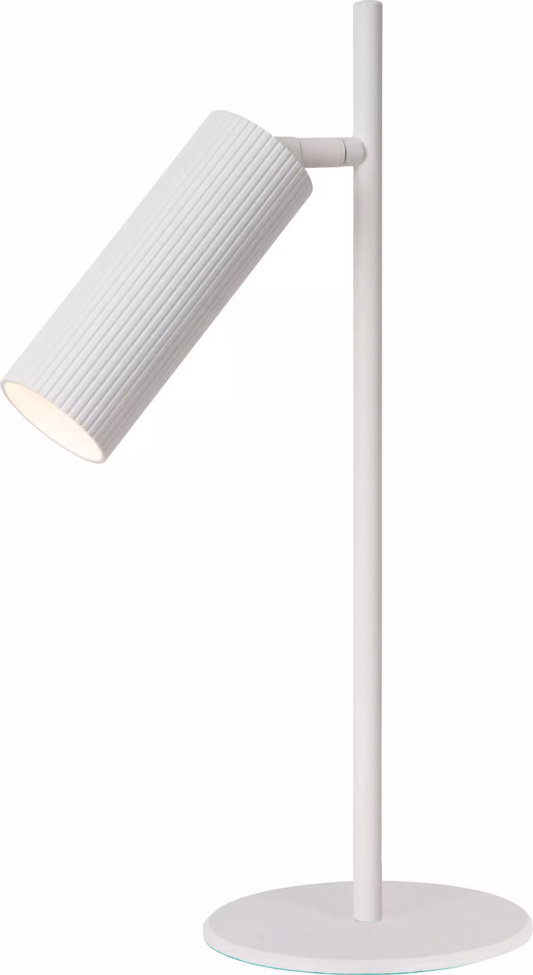 Lampada da tavolo a faretto bianco GU10 Clubs Lucide