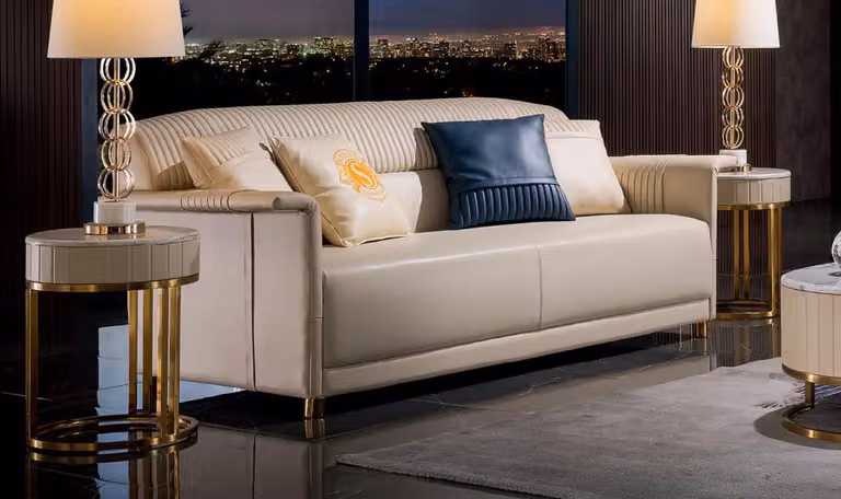 Sofa 3 Sitzer Couch Wohnlandschaft Garnitur Design Modern Sofa Sitz Dreisitzer