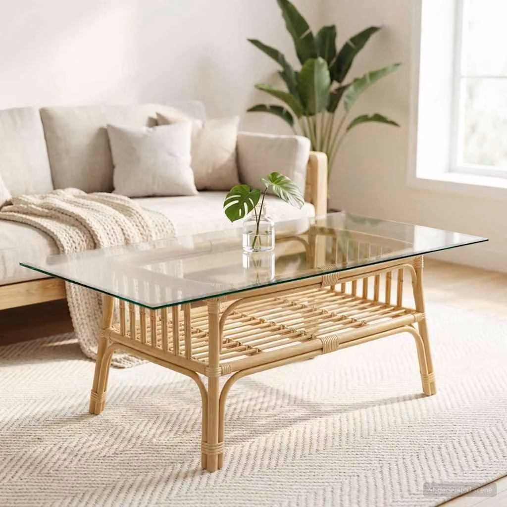 Piano Tavolo Rettangolare in Vetro Temperato Trasparente vidaXL L: 100 cm, P: 50 cm