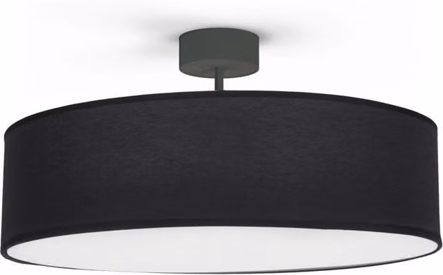Lampadario da soffitto Nowodvorski Violet 3xE27 50 cm nero