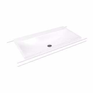 KALDEWEI SILENIO lavabo da appoggio bianco alpino