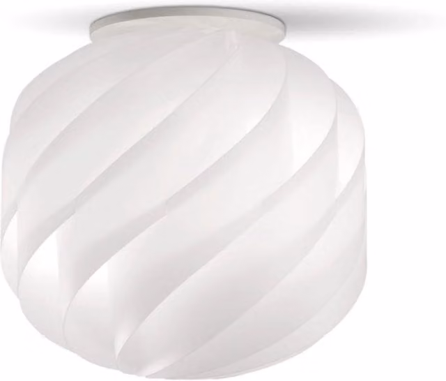 Plafoniera Bianco Cm. 25 x 24h