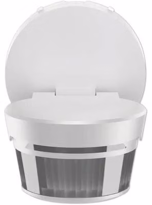 BJ 6851/9-133 Busch-Waechter, angolazione 90°, alluminio argentato