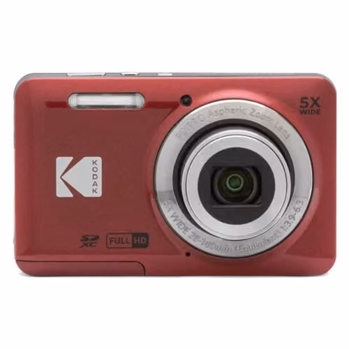 Fotocamera digitale compatta Kodak PixPro FZ55, 16,76 megapixel, Rosso – 2