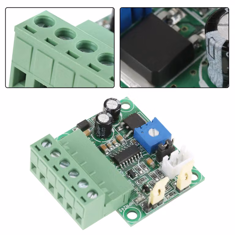 Tensione al convertitore PWM, tensione al modulo di segnale PWM, 2KHZ-20KHZ convertitore di segnale PWM, tensione analogica al convertitore PWM, 0-5V/0-10V tensione PWM Converter