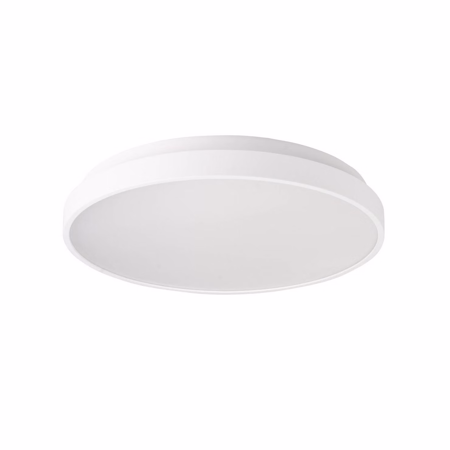 The Light Group Plafoniera soffitto ALPHA, dimmerabile, Bianco / Opale, Soggiorno / Sala da pranzo, Plastica, Plafoniera