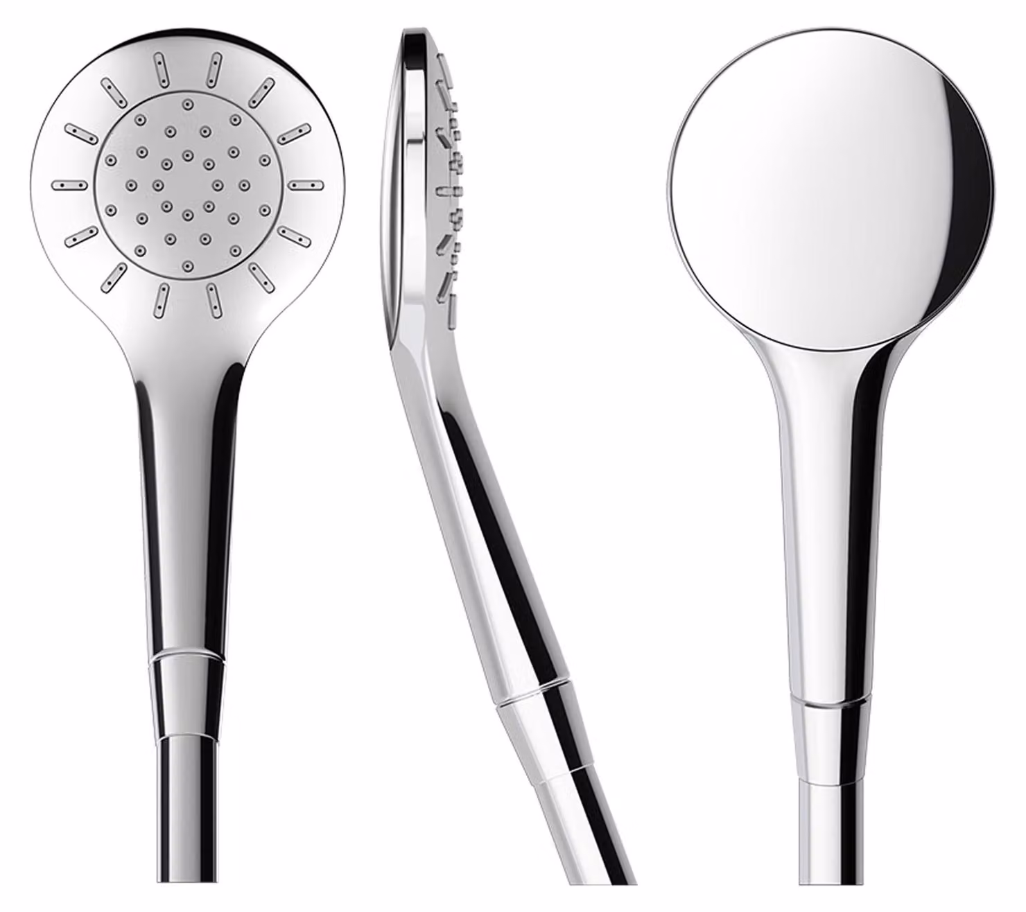 LAUFEN MyTwin100 Douchette à main, RubiClean, 1 jet, EcoChoice, diamètre 100mm, HF939028100000, HF939028100000