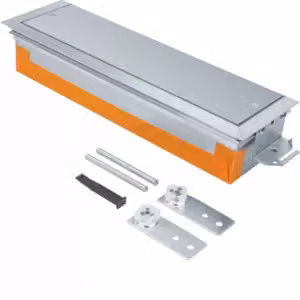 Hager BKWE400070, Tappo terminale, Zama, Acciaio, Zincato, EN50085-2-2, 400 mm