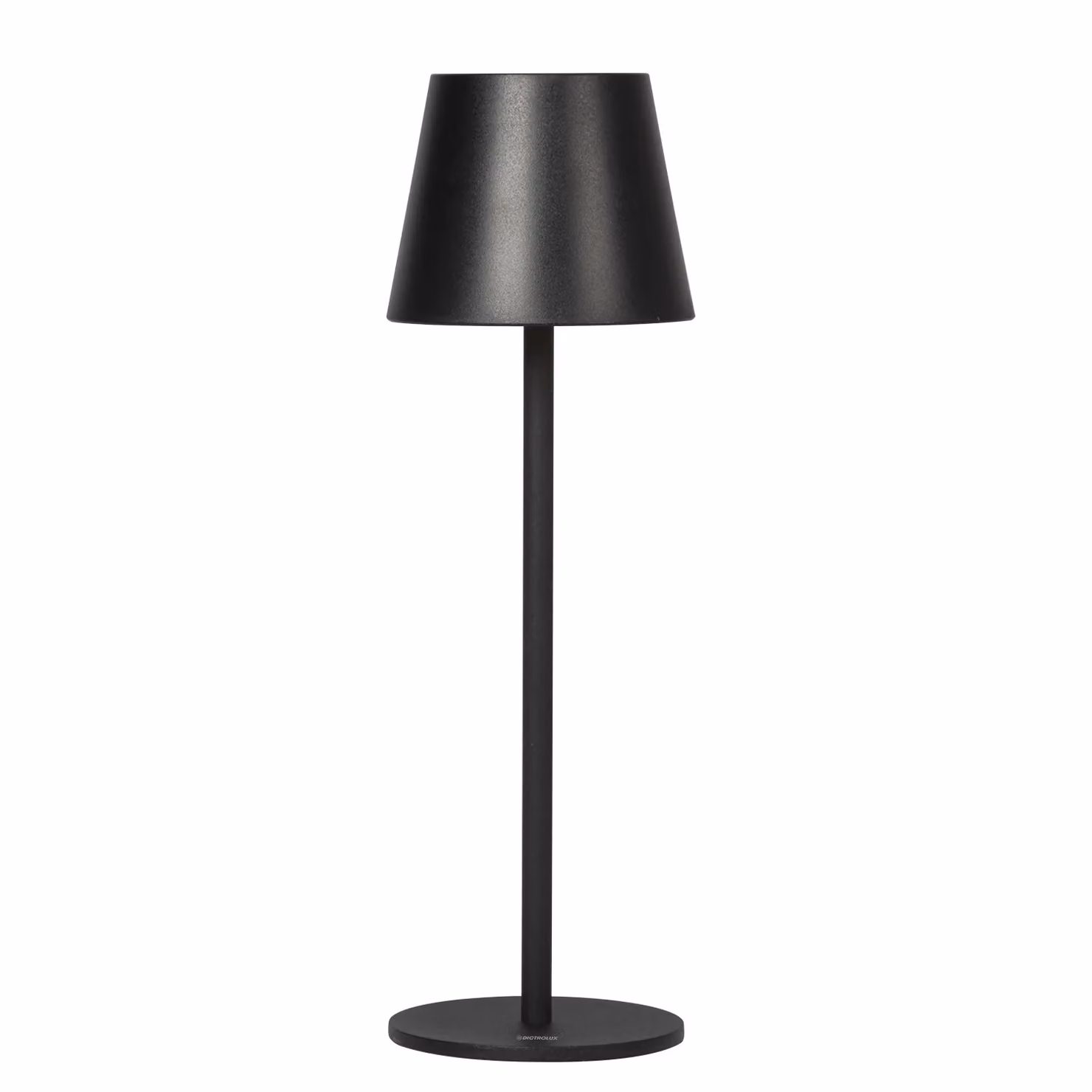 DICTROLUX Lampada LED da tavolo Penelope Black, Dimmerabile con Touch Control, H 36 cm, Diametro 11,5 cm – 1