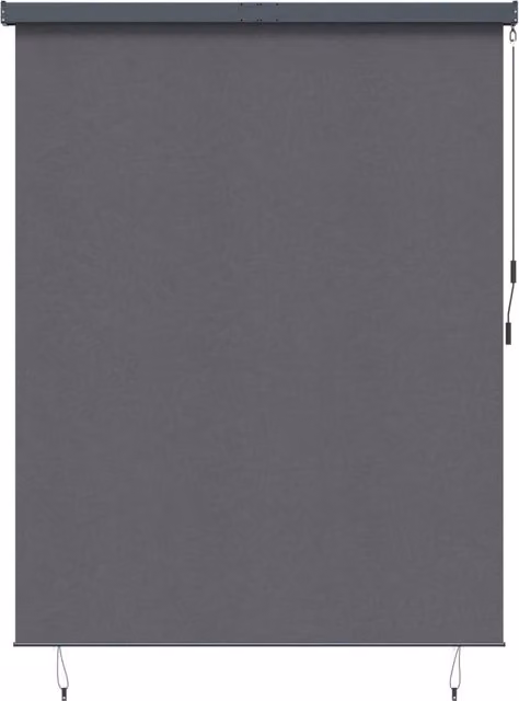 Tenda a rullo Videx in poliestere e alluminio colore antracite L: 200 cm, H: 250 cm – 1