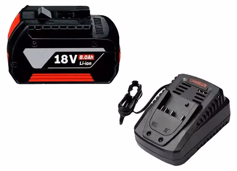 Batterie di ricambio, capacità 8000mAh, prestazioni durature e affidabili, 1 caricabatterie da 8.0AH
