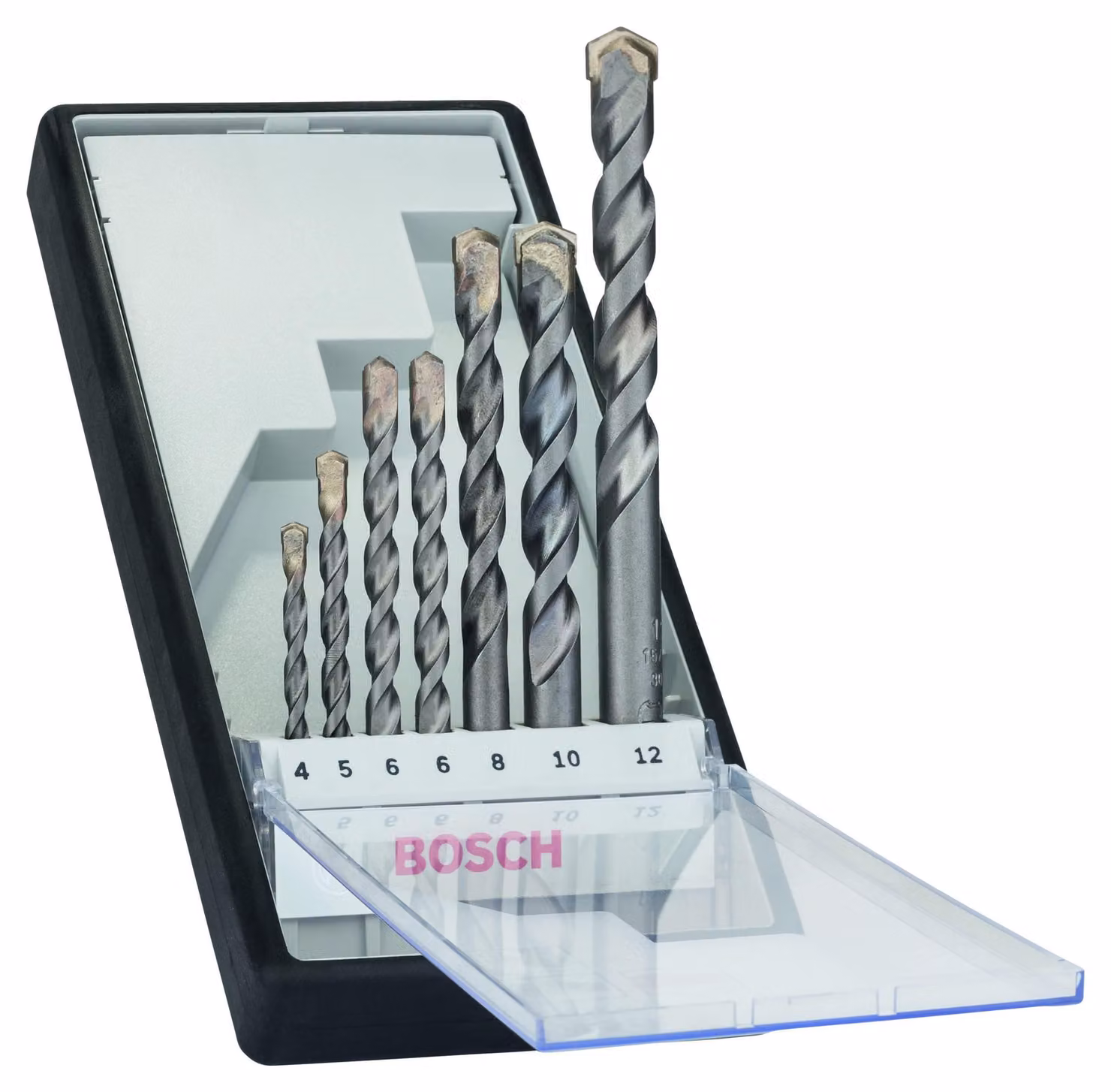 Set di 7 punte per calcestruzzo CYL-3 Bosch Professional (per calcestruzzo, Robust Line, Ø 4–12 mm, accessori per trapano a percussione)