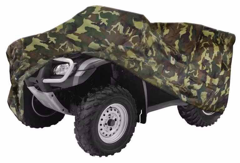 Copertura protettiva per quad ATV, tessuto 210D, resistente al gelo, antipolvere, con protezione UV, dimensioni 256x110x120 cm