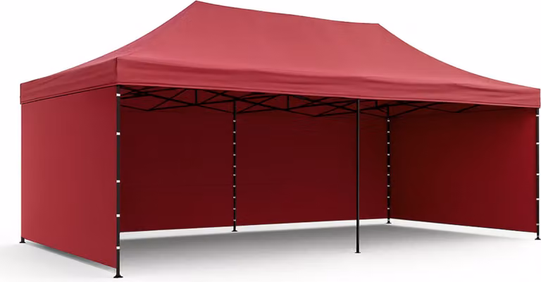 Gazebo pieghevole PARTY 3x6m Bordeaux