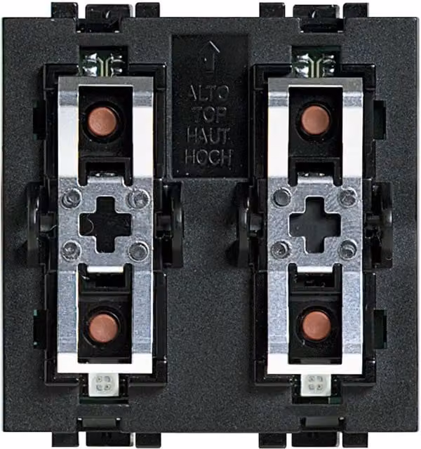 Comando KNX 4 canali Living Light BTICINO colore nero LN4651KNX