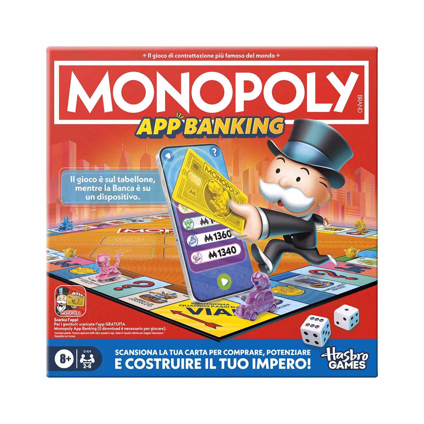 Hasbro Monopoly App Banking Gioco da Tavolo Multicolore – 1