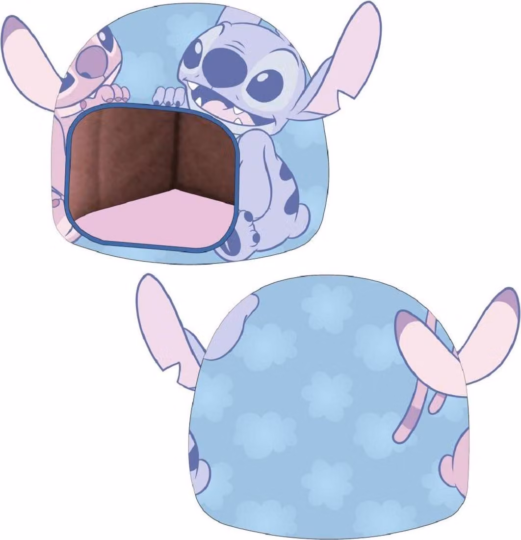 Cerda Group Stitch Bett Blau Blau Taglia unica