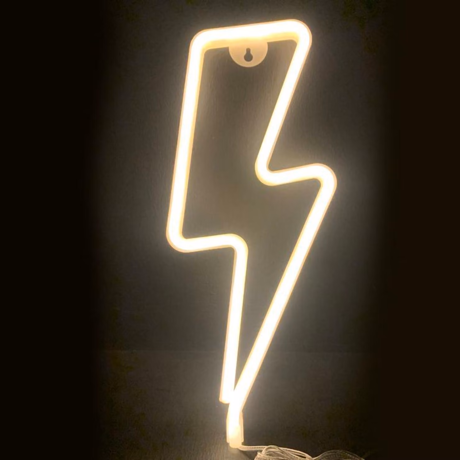 Lampada ACA BLESK, 98 LED al neon, alimentata a batterie (3xAA)/USB, WW, IP20, 34x2x13 cm F040013182