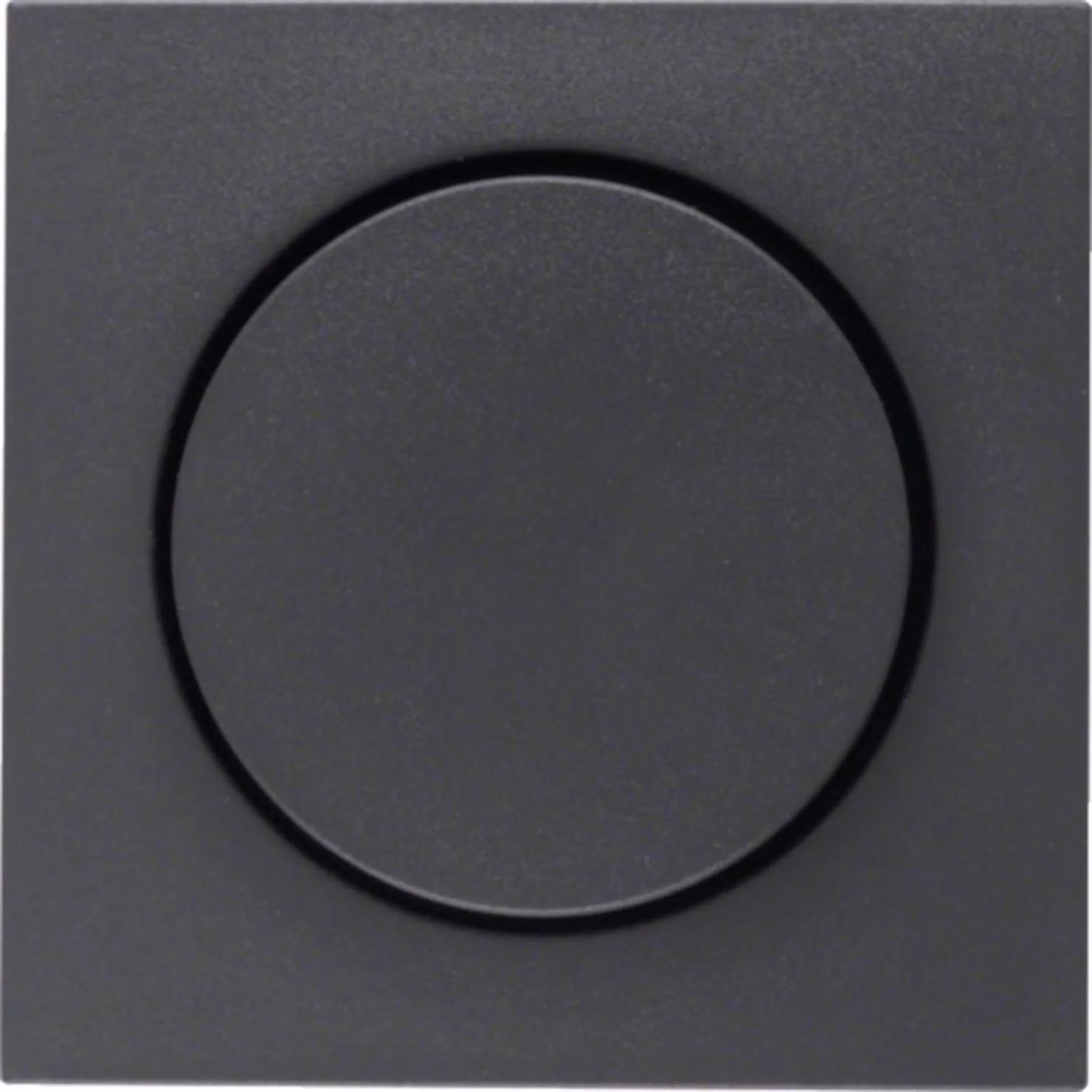 Berker 11371606 Piastra centrale per dimmer Potenziometro rotante con manopola S.1 antracite/opaco
