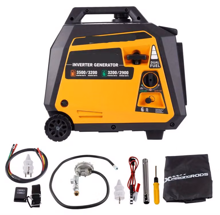 Generatore inverter portatile - Generatore - Generatore di corrente - Generatore a benzina - Generatore a GPL