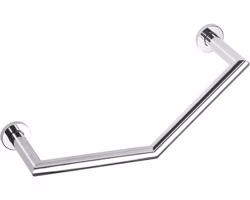 Maniglia angolata a 45° Bemeta Omega 412 mm cromata