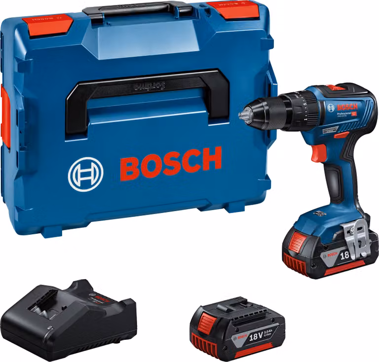 Trapano a percussione a batteria Bosch GSB 18V-55, 0615990M0E