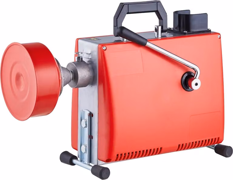 Macchina per la pulizia degli scarichi 66FT x 5/8" 250W Sonda per fognature con alimentazione manuale