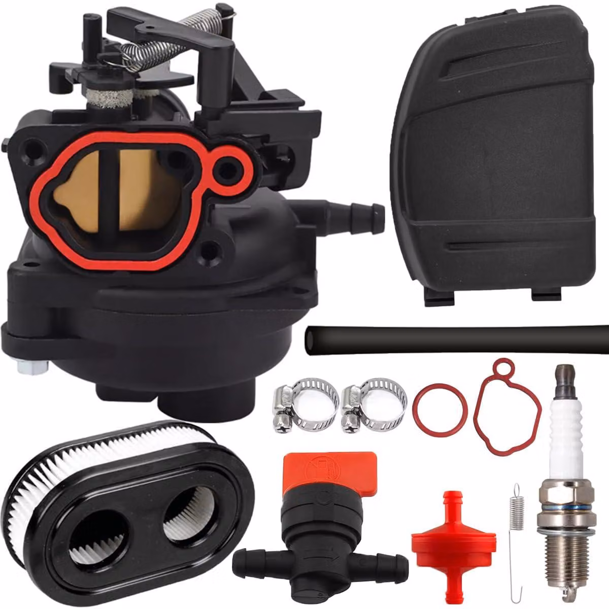 Carburatore per Briggs & Stratton 104M02, modelli TB110 e TB200 - Codice ricambio: 799584 WA-NL-1102