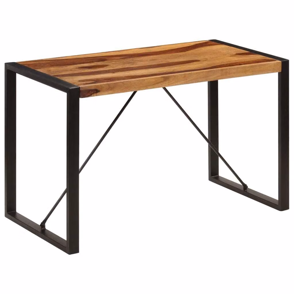 Maison Exclusive - Tavolo da pranzo 120 x 60 x 76 cm in legno massello di acacia
