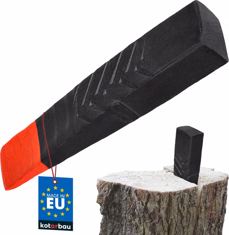 KOTARBAU® Cuneo spaccalegna in acciaio forgiato 245 mm 3,5 kg Cuneo Granata spaccalegna Cuneo spaccalegna Cuneo spaccalegna Cuneo spaccalegna Cuneo spaccalegna per abbattere e spaccare il legno