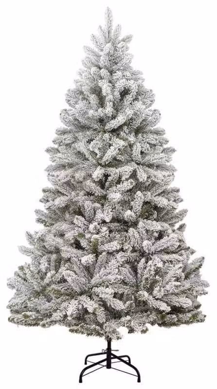 Albero di Natale artificiale – Albero artificiale – Albero di Natale con effetto neve – Albero di Natale – Altezza: 270 cm – Con supporto in metallo