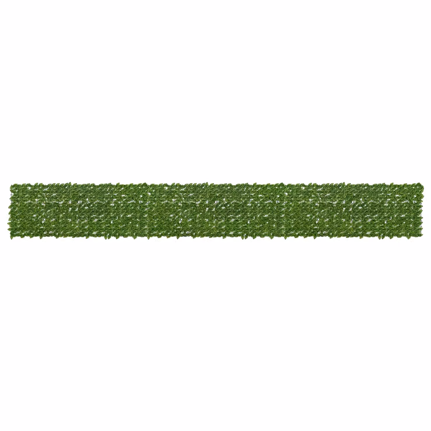Schermo per balcone con siepe artificiale vidaXL, decorazione con foglie Verde e Giallo, L: 600 cm x H: 75 cm