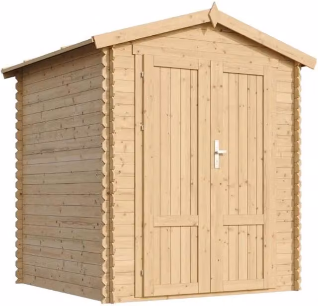 Casetta da Giardino in Legno TIMBELA M320F1+M320G Beige 2,82 m²