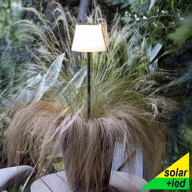 Sovil GIRASOLE Picchetto Solare LED Segnapasso Decorativo Bianco con Sensore di Movimento e Crepuscolare per Giardino e Terrazzo