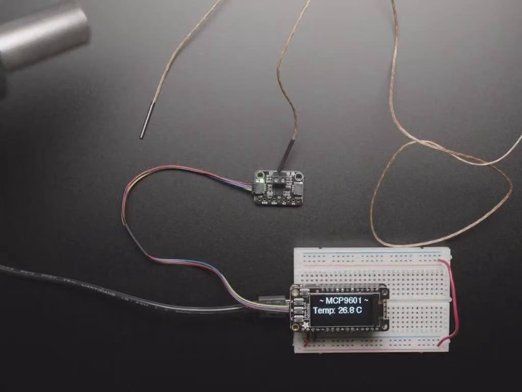 Adafruit MCP9601 (MCP96L01) Amplificatore per termocoppia I2C