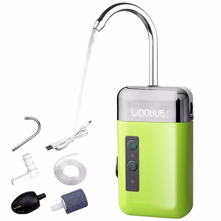 Pompa d'acqua automatica 3 modalità Pompa induttiva automatica Ricarica USB mini pompa d'aria