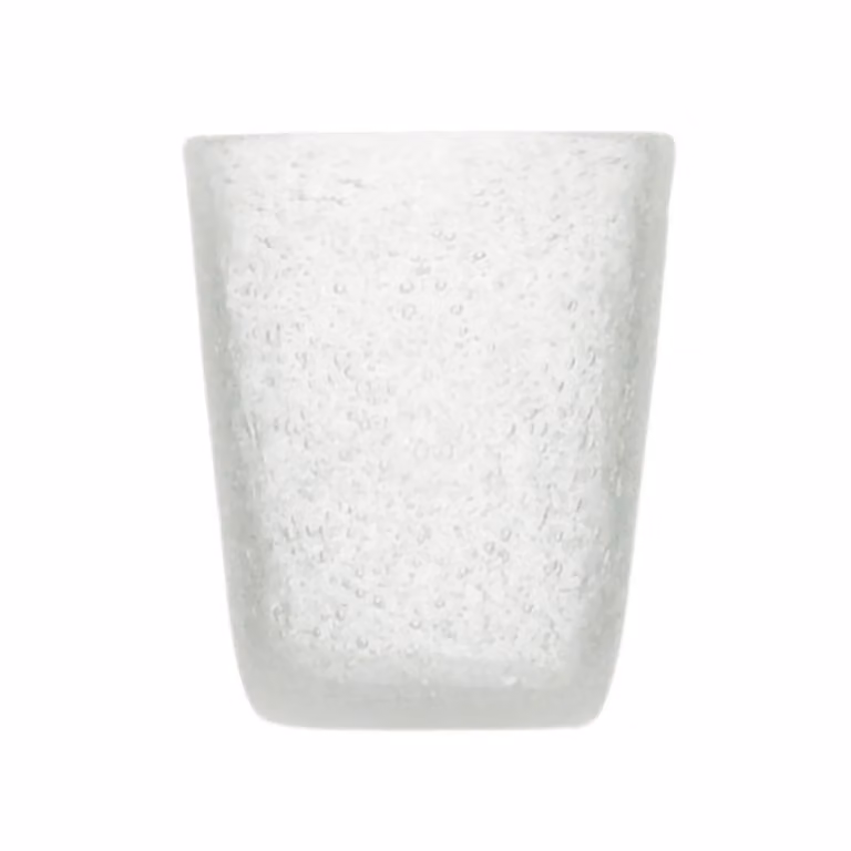 Bicchiere acqua Memento Glass in vetro, Bianco trasparente, 6 pezzi