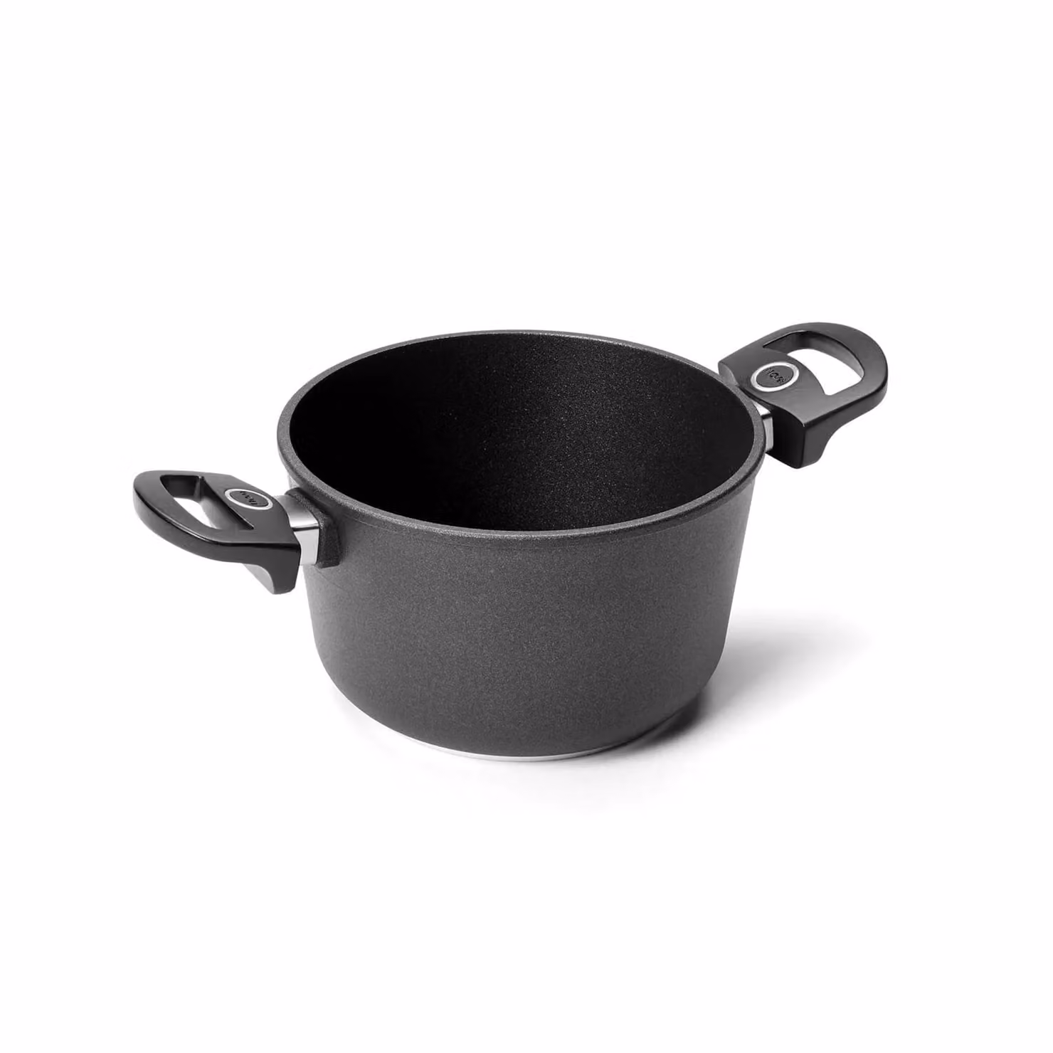 Pentola in alluminio fuso antiaderente per induzione, con due manici, Titan Best, diam. 20cm