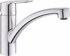 Miscelatore monocomando per lavello da cucina Grohe Start New Cromo starlight