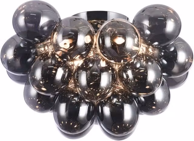 Plafoniera Modern in Metallo Balbo Nickel