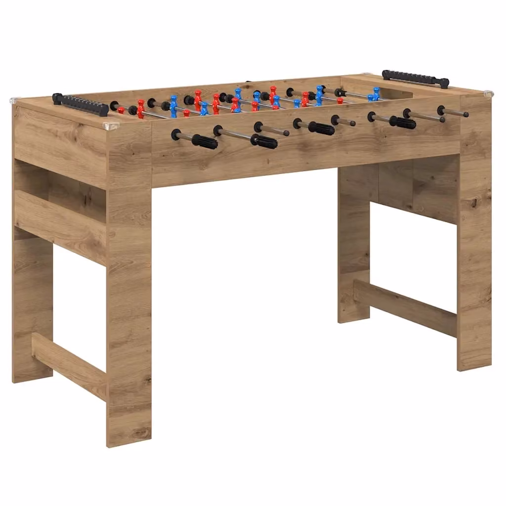 Tavolo da Foosball vidaXL in legno marrone, L 125 x P 60,5 x H 80 cm – 2