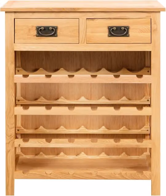 Cantinetta Portavini vidaXL in Rovere Marrone L: 72 cm, P: 32 cm, H: 90 cm
